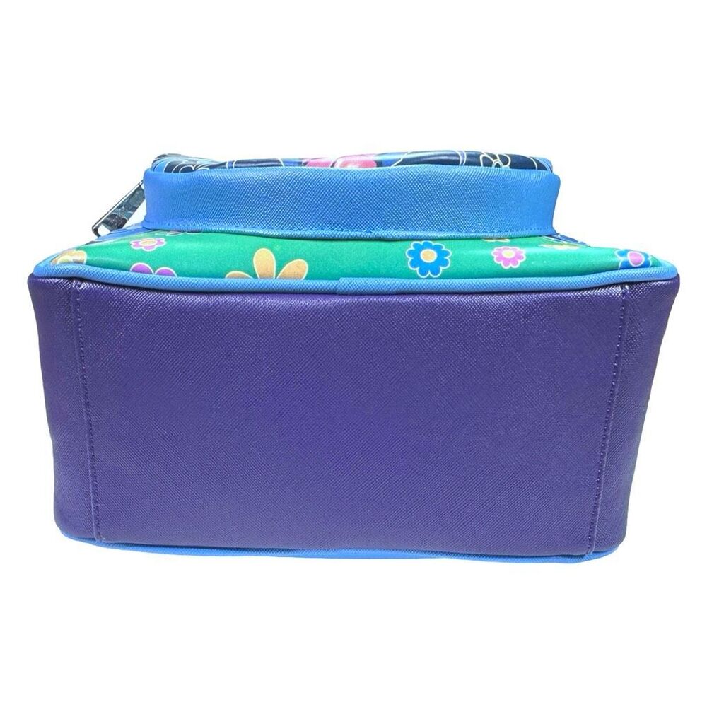 Loungefly Jimi Hendrix Psychedelic Landscape Zip Mini Backpack 9” x 10.5” x 4.5” - Picture 9 of 12